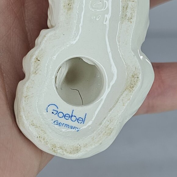 Vintage Goebel Germany Porcelain St. Bernard Puppy Dog Figurine Collectible Home - Picture 6 of 8